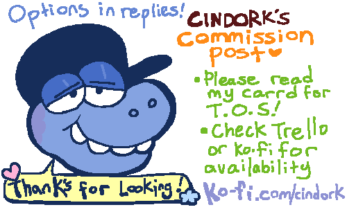 🦕Official Commission post✨
Got a couple new slots and options over at my Ko-fi! 
Check replies for more information updated!🔗
Thank you for looking,liking and sharing, and as always, thank you for your support! 💖