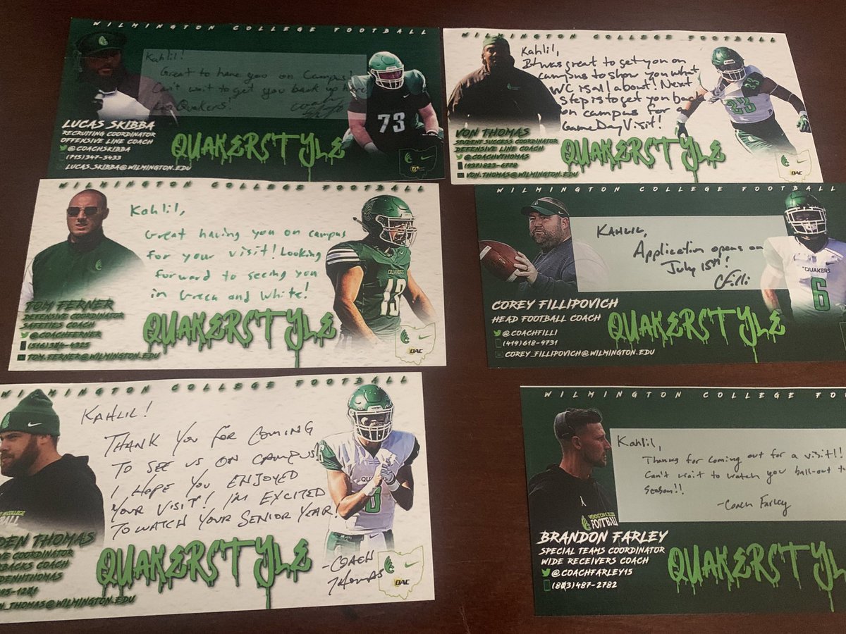 BrockKahlil's tweet image. Thank you for the letters! Truly Means a lot! #Quakerstyle @CoachSkibba @CoachVThomas @CoachFerner @CoachFilli @HaydenHThomas @CoachFarley15