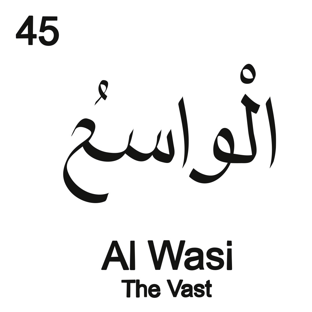 thenamesofallah's tweet photo. 45: Al-Wāsiʿ #AlWasi #99NamesOfAllah https://t.co/6CJ2TzBLeN