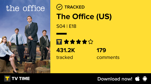 SHOYOIKYGAI's tweet photo. I've just watched episode S04 | E18 of The Office (US)! https://t.co/lp0g2iMGMy #tvtime https://t.co/eIaIKxFsRy
