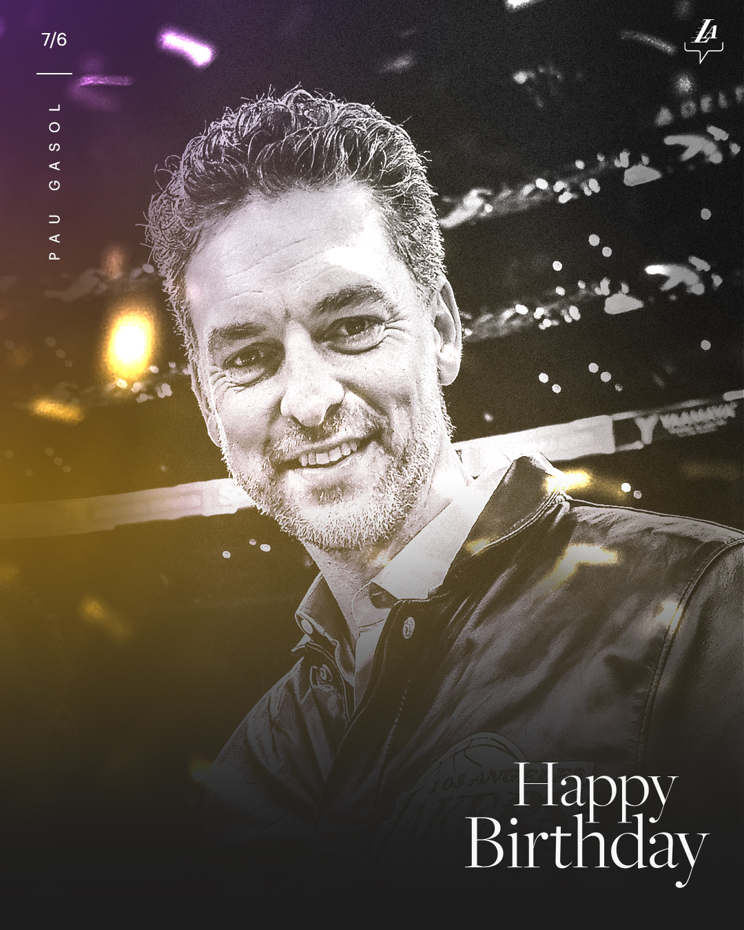 Join us in wishing Pau Gasol a very Happy Birthday 