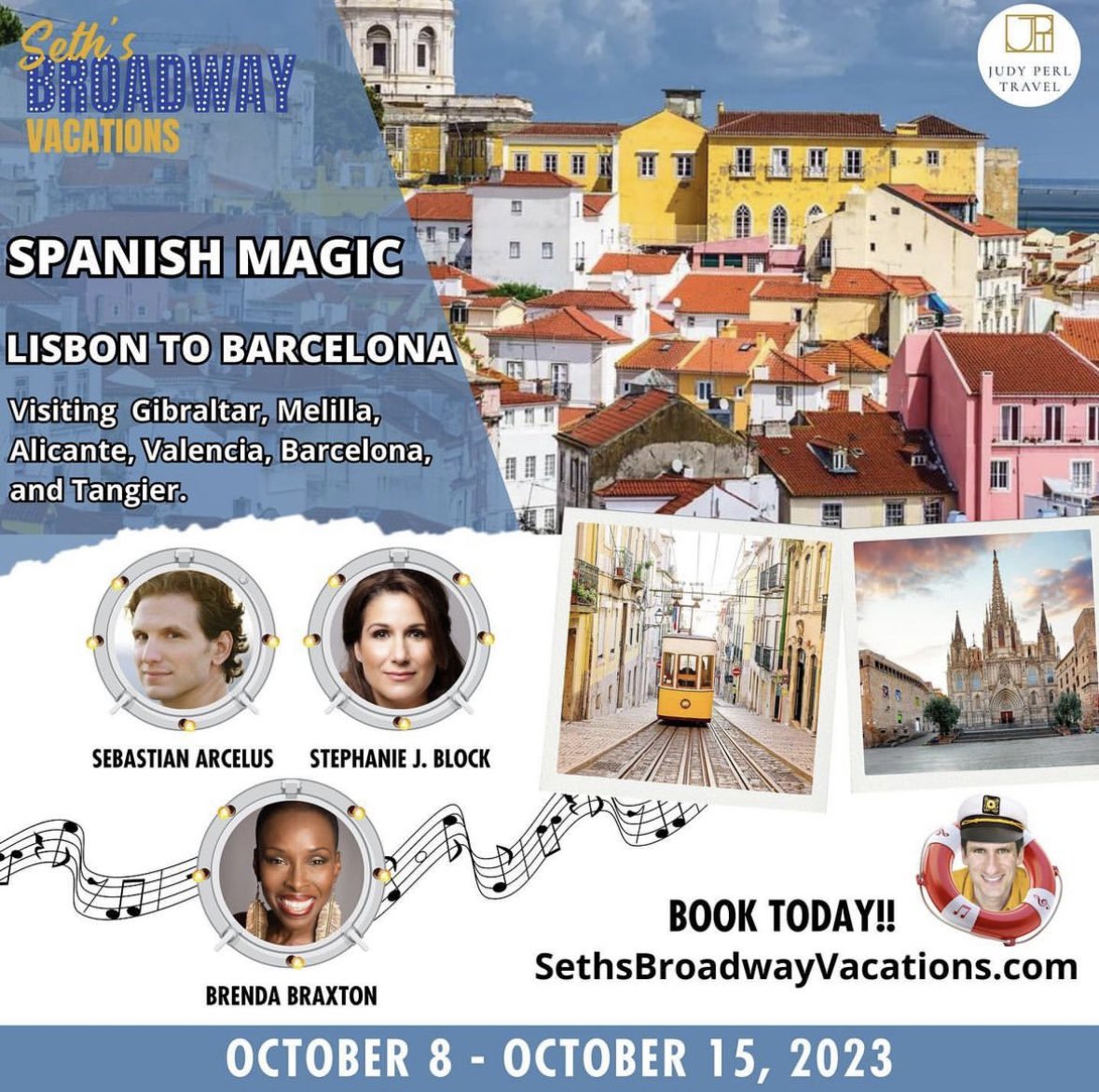 SethRudetsky's tweet image. Join me on my next #SethsBwayCruise to Spain AND Portugal with some of my fave Bway stars!!!
Bring sunscreen for the shining sun
And earplugs if you don’t like high belting!!!
SethsBroadwayVacations.com for more deets!