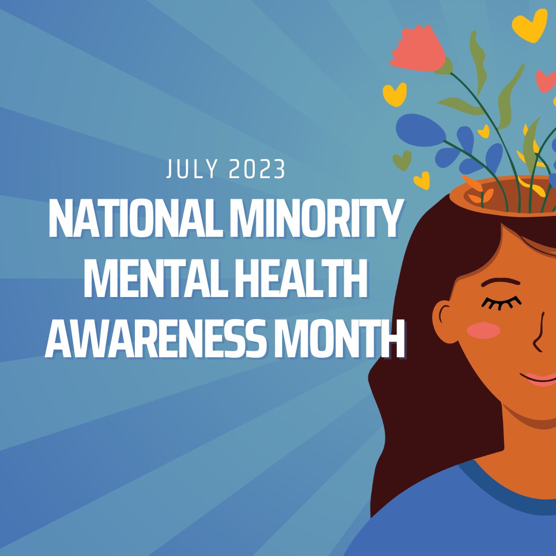 Each July, National Minority Mental Health Awareness Month highlights the unique mental health challenges that minority communities in the United States face. Learn more at minorityhealth.hhs.gov/minority-menta…

#UCI #UCICARE