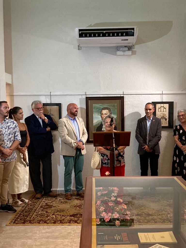 AlvarezRixo's tweet photo. Ayer tuvo lugar la inauguración de la exposición «José Agustín Álvarez Rixo [1796 – 1883]. Pensamientos para un futuro» en el IEHC, se mantendrá hasta el 31 de julio, con horario de lunes a viernes de 10.00 a 13.30 y de 17.00 a 20.00 h. en el Puerto de la Cruz https://t.co/49G3H3WCNq