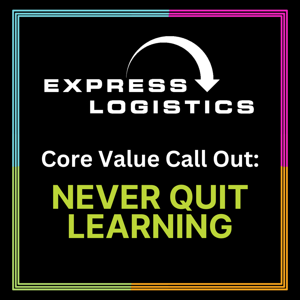explogistics's tweet photo. Shout out to Erica for always embodying our core values, especially 'Never Quit Learning'! 📚 #CoreValueCallOut https://t.co/x0ecY3mmZR