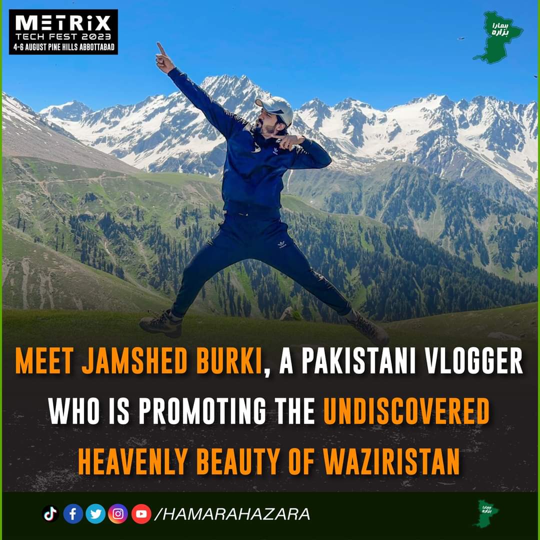TRIBALTHINKER's tweet image. Meet Jamshed Burki , a Pakistani vlogger who is promoting the undiscovered heavenly beauty of Waziristan, Pakistan.
#jamshedburky
#WaziristanUnveiled #ChallengingPerceptions #ExploreWaziristan
#WaziristanUnveiled