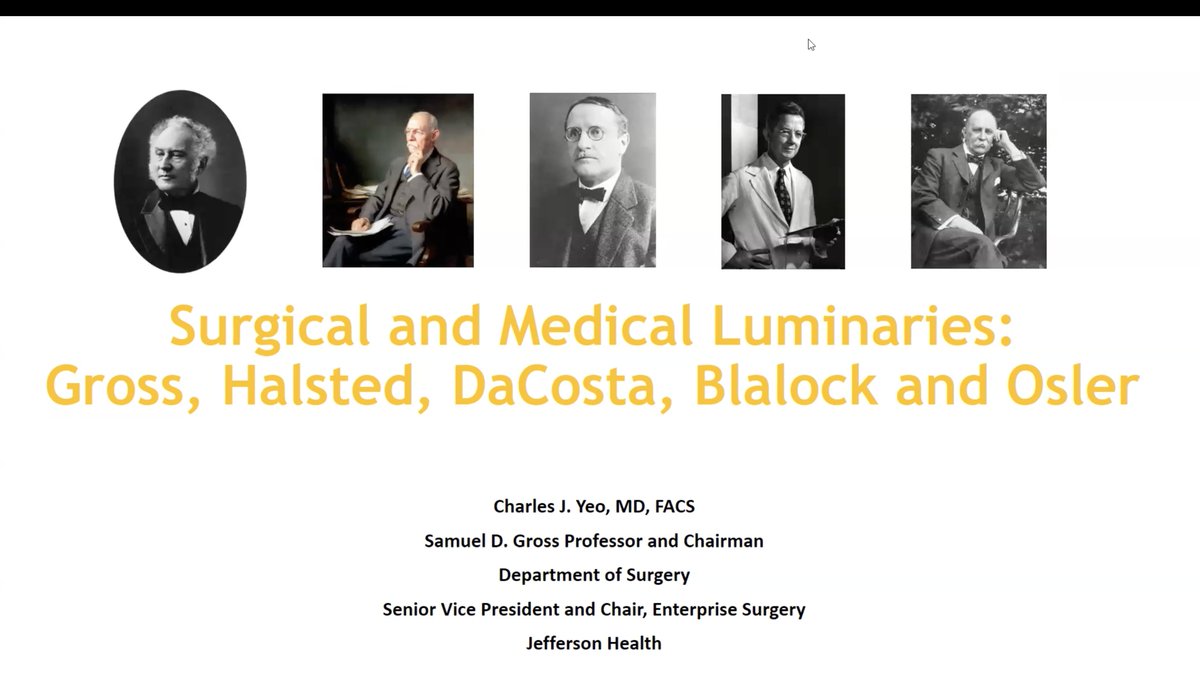 ICYMI: My mini #GrandRounds presentation from last Thursday is available to view online. ▶️ jdc.jefferson.edu/surgerygr/256/