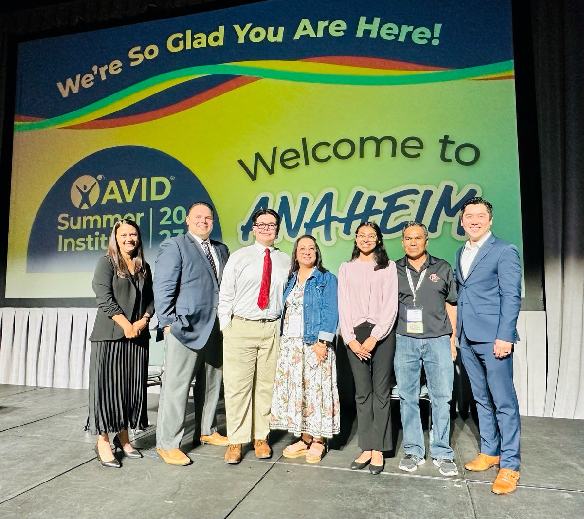 AVID4College's tweet photo. The energy in #Anaheim was incredible! Thanks to all who joined us for three days of learning and aligning the work. #AVIDSI2023 https://t.co/0QBo1tv4xc