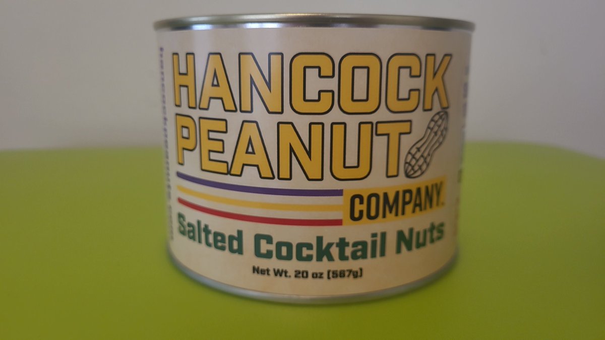 First batch of goodies from @HancockPeanuts