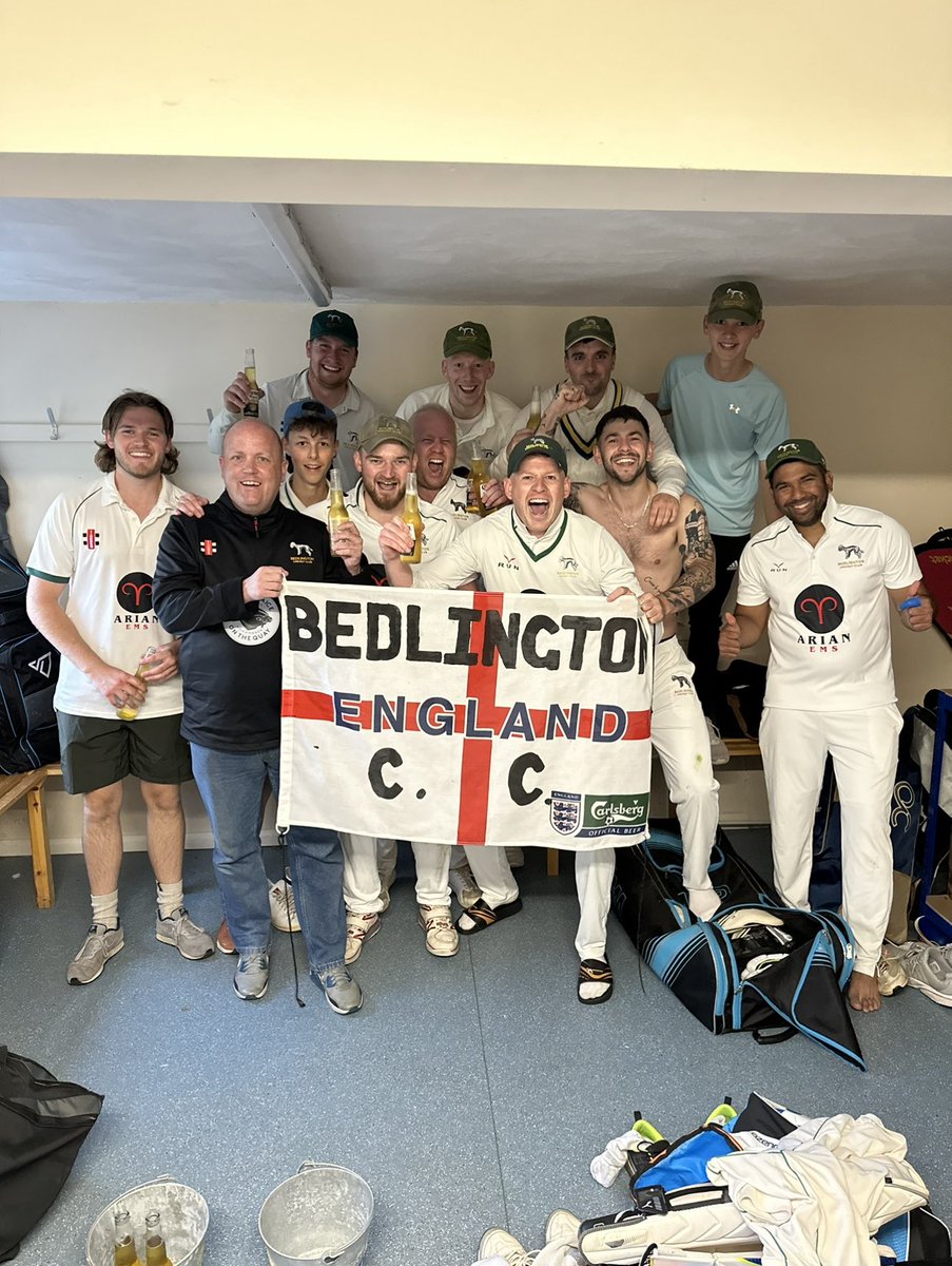 2/2 Finals✅

1XI secured their place in the final by beating <a href="/CramlingtonCC/">Cramlington CC</a> by 35 runs!🏏

#Terriers #BCC🏏