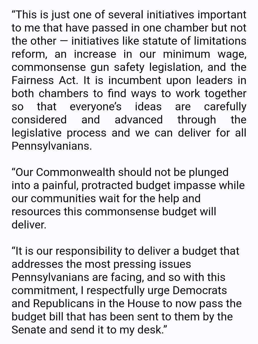 StephenJ_Caruso's tweet photo. Inbox: Gov. Josh Shapiro confirms that he will line item veto the $100 million in funding for a new school voucher program included in state Senate Republican's budget plan. https://t.co/tzeFg7tYCU