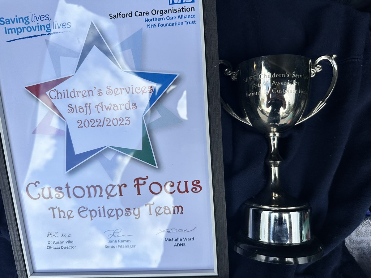 DebbieSrft's tweet photo. So incredibly proud of our achievements. More so that itโs for customer focus. Weโve worked incredibly hard over the past few years to implement changes to improve patient care. Rapid access clinics, access to an epilepsy nurse #proud #NICEguidance #core20plus5 https://t.co/vlU0r1ySgN