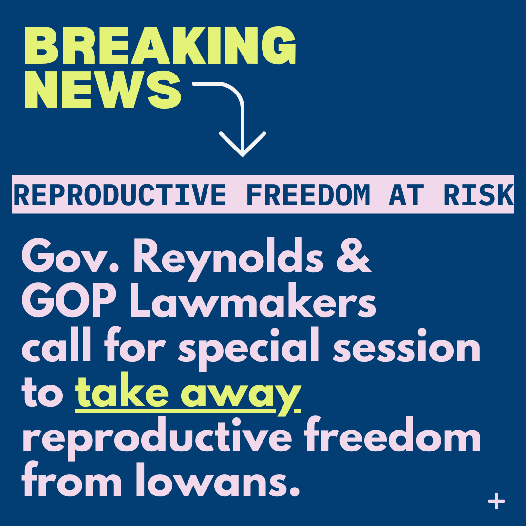 iowahousedems's tweet photo. BREAKING: GOP just called for a special session for July 11 to take reproductive freedom &amp; abortion access away from Iowans. 

TAKE ACTION: Sign the petition to tell @IAGovernor that you deserve reproductive freedom: https://t.co/vDXzibpo6w #ialegis https://t.co/s1QBCb33MQ