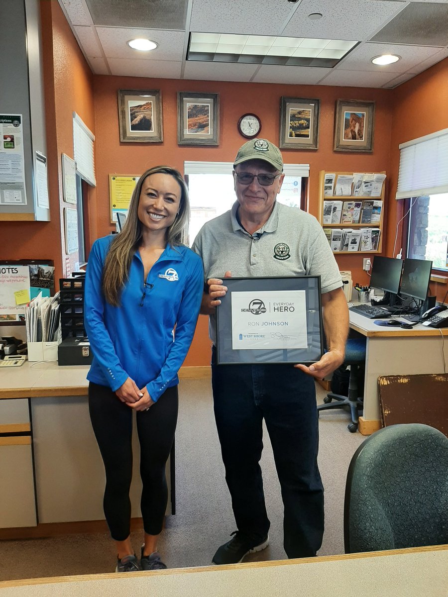 LoryStatePark's tweet photo. Breaking News: Lory On the News! A big shout-out to our volunteer, Ron! Ron works incredibly hard to make our park a welcoming place! Did you miss his segment on Denver7 this weekend? Check it out here: https://t.co/hWkzAs7ygZ https://t.co/DE7Z99ZTdC