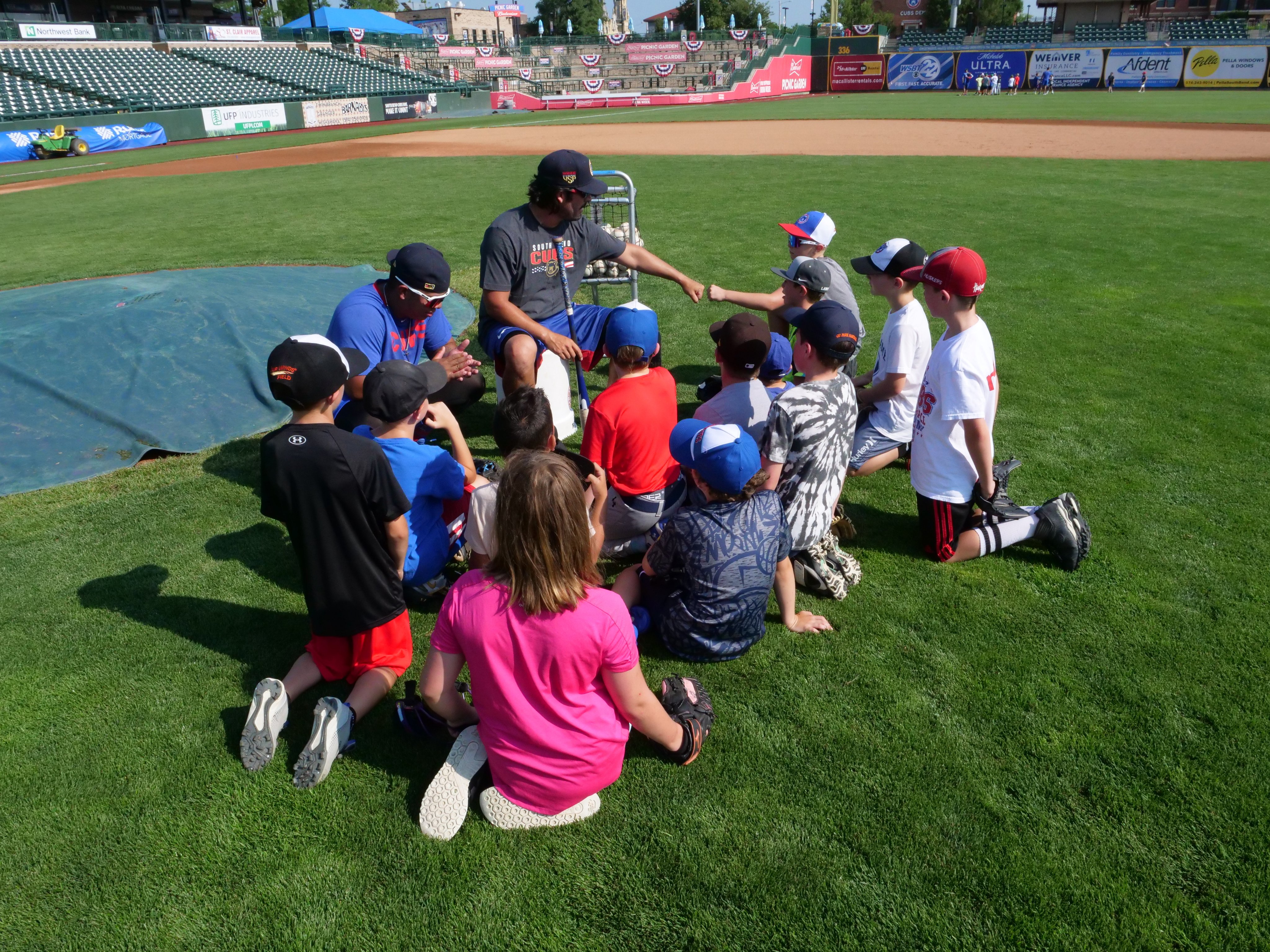 South Bend Cubs on X: The first day of @Meijer Baseball Academy