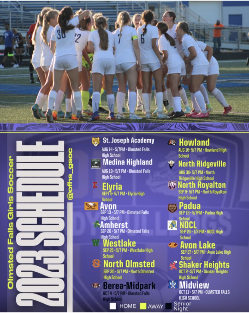 🚨Regular Season Schedule🚨⬇️⬇️ Can’t wait to see bulldog nation <a href="/OFstudentfans/">The Dawg Pound</a>