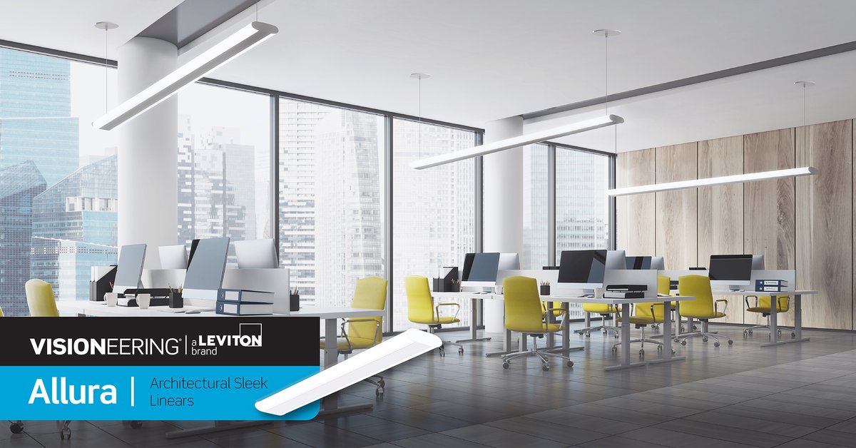 SalexLUC's tweet image. The Allura series by Visioneering is available with 3 distinct lenses, The ALLURA MODA (ALRM) and
the ALLURA Type A and Type B.

Learn more here: lnkd.in/g3zCAp7m

#LinearLighting #ArchitecturalLighting