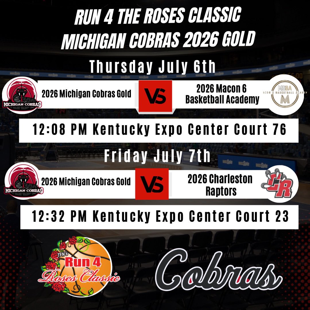 Come out and see <a href="/sophia_torres08/">Sophia Torres</a> at the <a href="/TFNsRun4Roses/">TFN's Run 4 Roses</a> this week❗️The ultimate team player who can knockdown the open shot and sees the floor well. You want this girl on your team🏀

<a href="/MichHSBball/">Mich HS Bball</a> <a href="/coachjonny4/">Jon Hovermale</a>