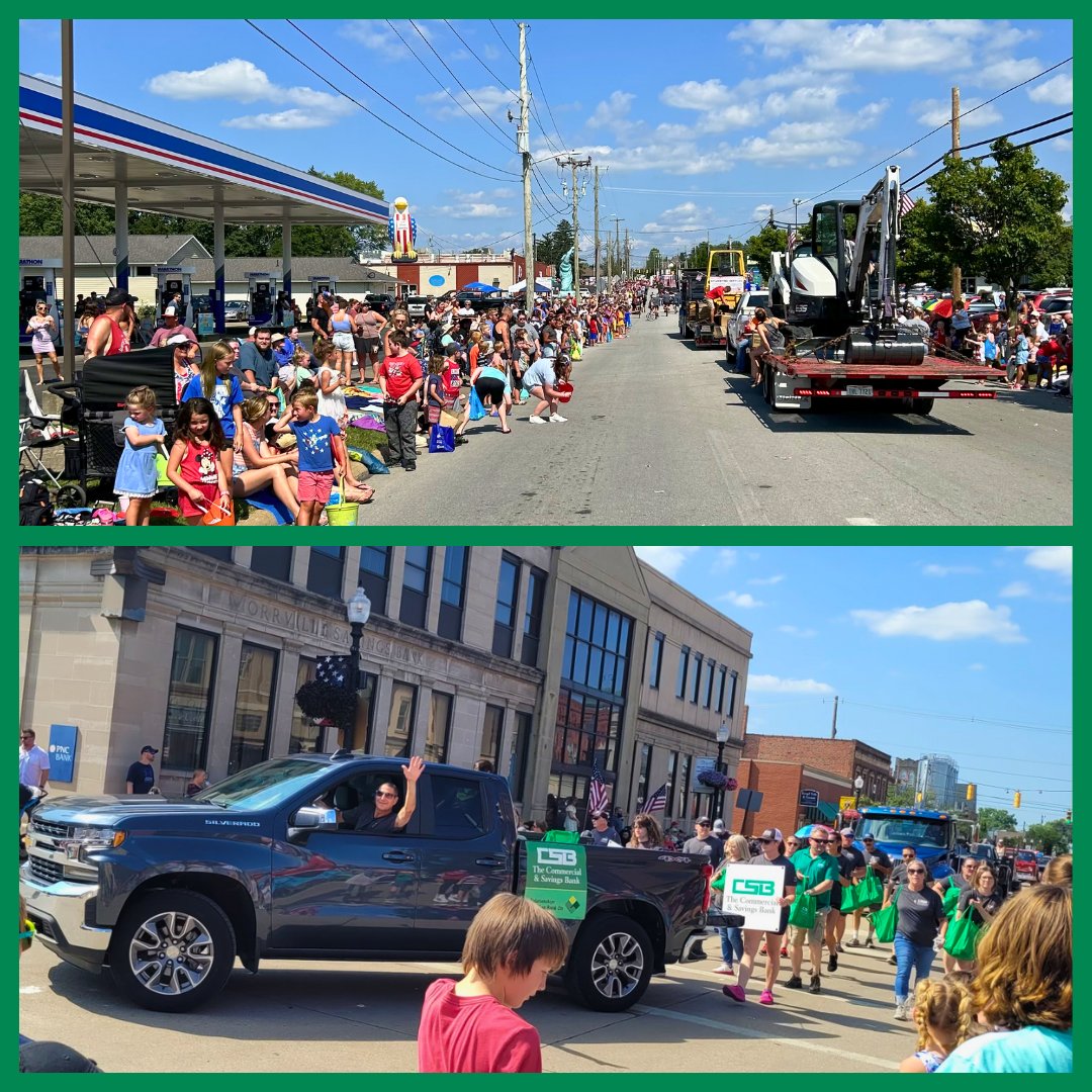 We had a BLAST celebrating the 4th at Orrville's Annual Independence Day Parade. Thanks to all who attended, we loved seeing you there! #CSBintheCommunity