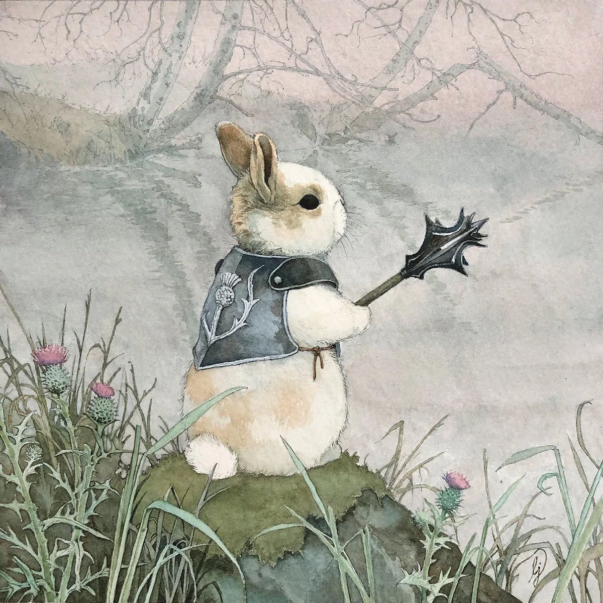 emjanerothwell's tweet photo. Sometimes conjuring our inner bunny power is all we need to do…

(Art by Lily Seika Jones) https://t.co/iqSc5vrpG4