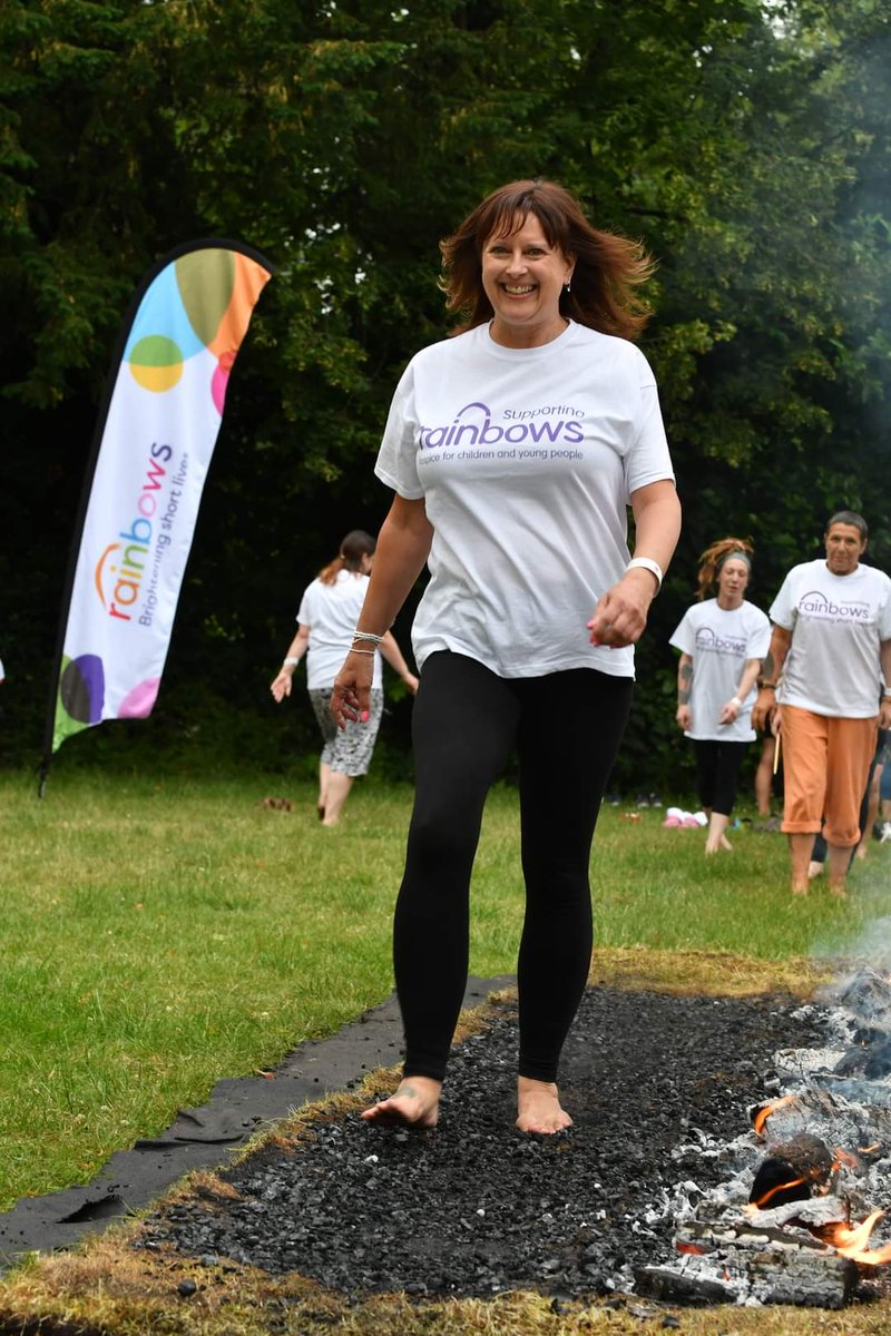 Firewalk @RainbowsHospice