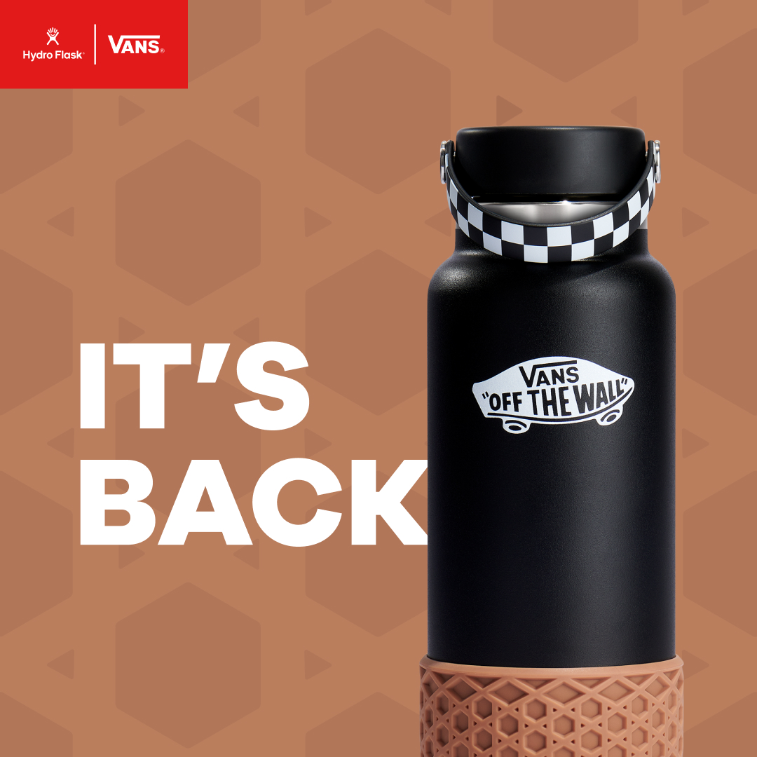 Vans Hydro Flask / Vans bottle with exclusive waffle boot. Limited edition  in 2023