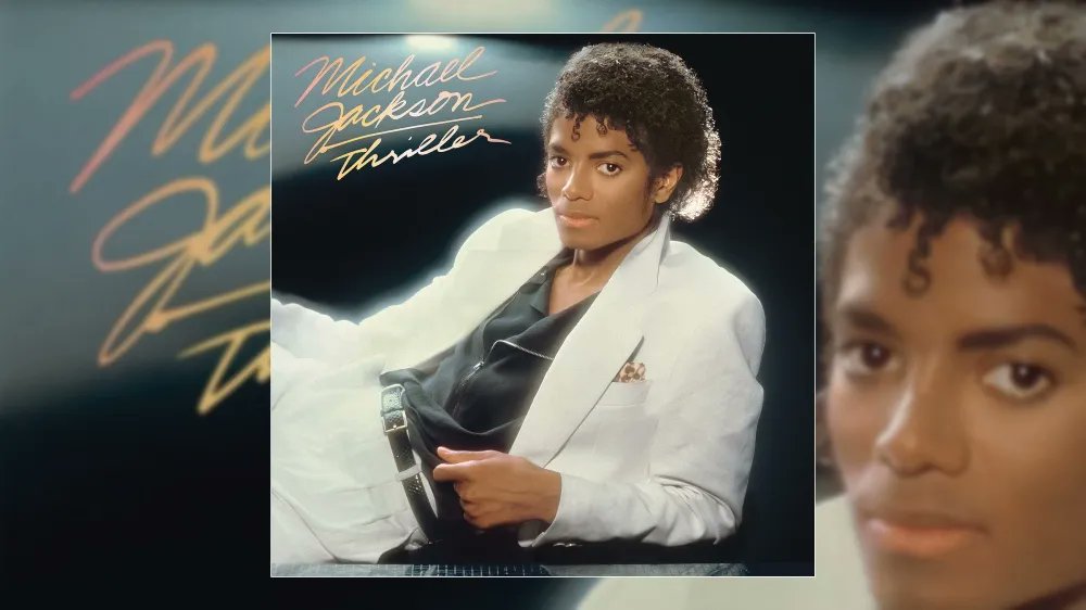 Albumism's tweet photo. We're rewinding the clock back to the 1980s and celebrating the decade's greatest albums including #MichaelJackson's 'Thriller' (1982) | LISTEN to the album + explore our tribute here: https://t.co/0eXz1JA2O9 https://t.co/zT4U7WErh1