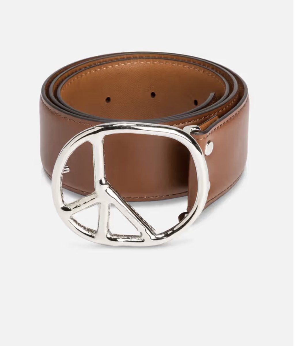 Needles Peace Buckle Belt