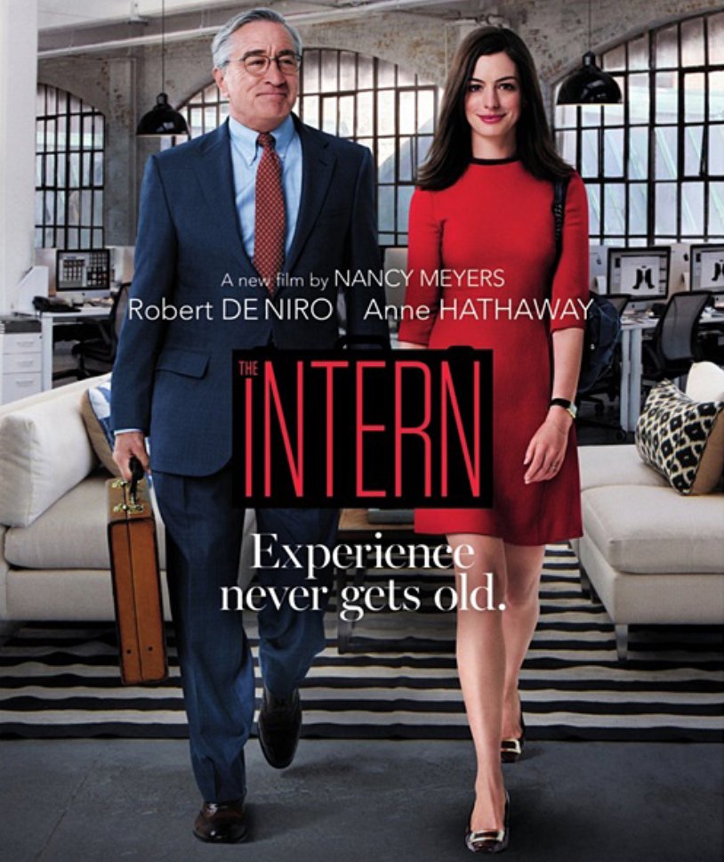 6 Great Movies for Entrepreneurs👇:
1. The Intern