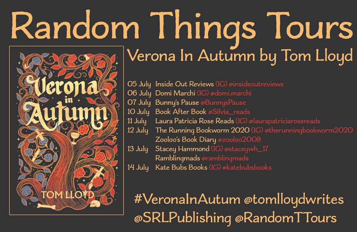 Romeo and Juliet is the most tragic romance out there, but what would have happened if Juliet had woken up before Romeo drank the poison? This is the version of events that @tomlloydwrites continues in his novel, Verona in Autumn.

4 ⭐️

Full review 📸: instagram.com/p/CuU__-Rr4fA/