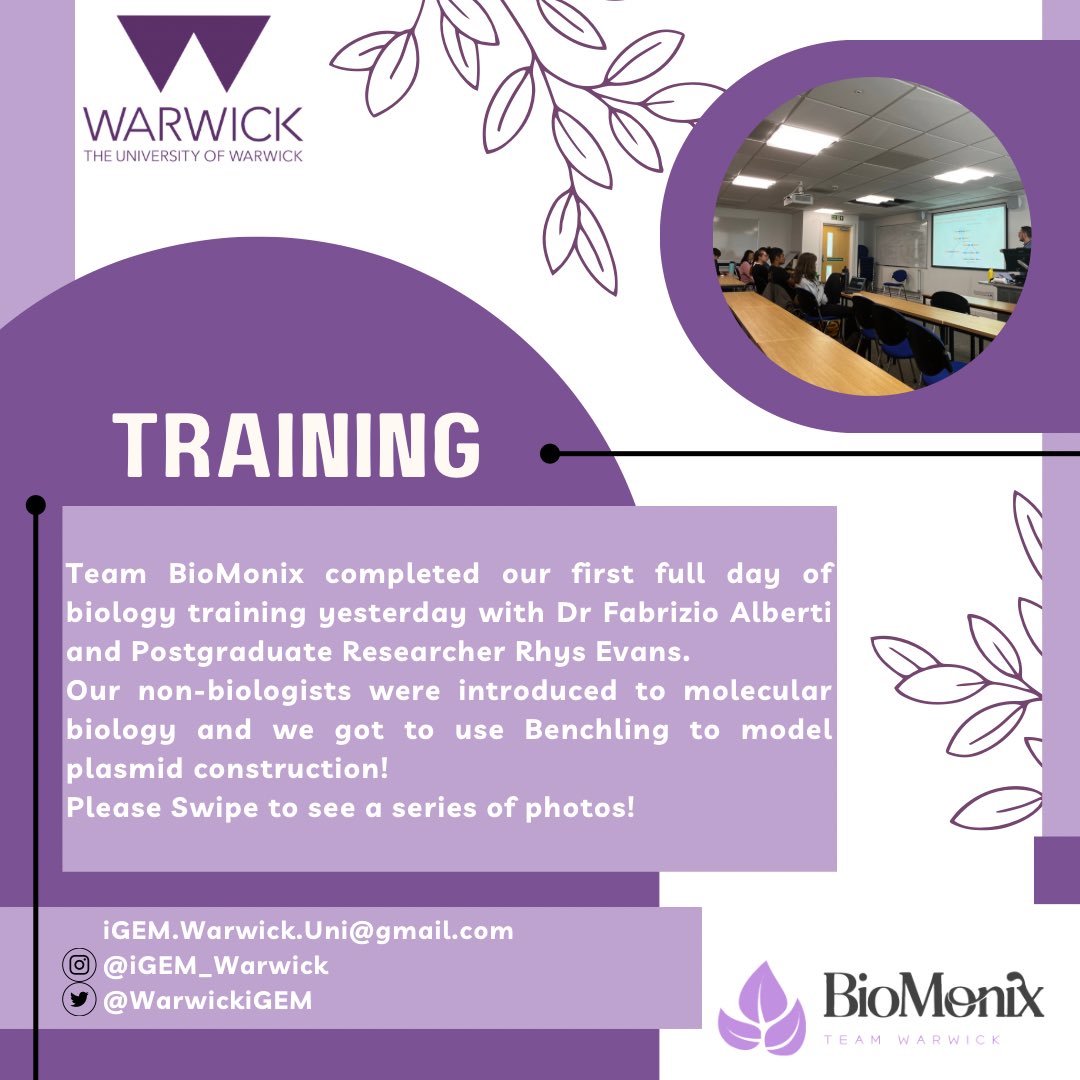 Warwick iGEM tweet media