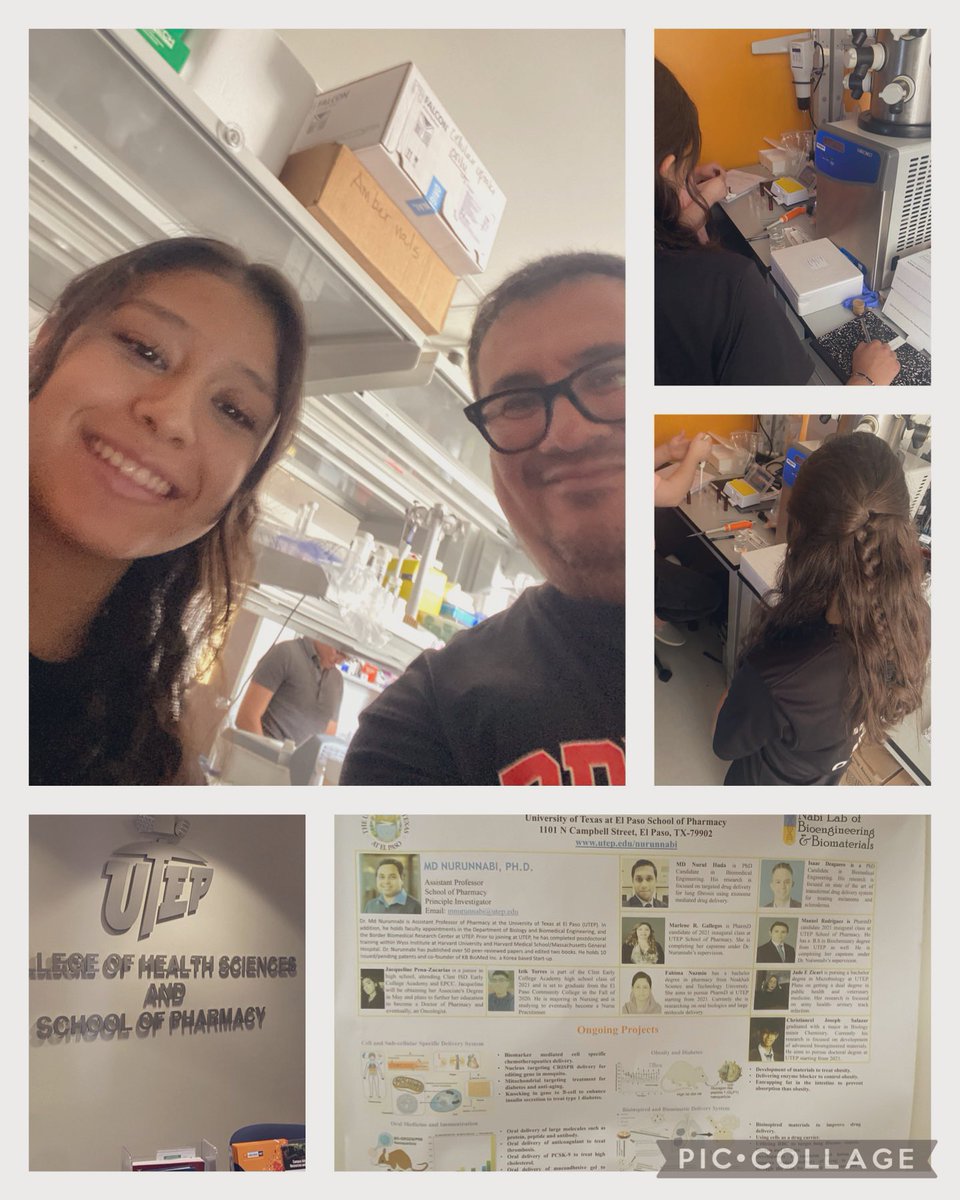 R_Benavides2's tweet photo. Our student N. Ortega @DVHSYISD @YsletaISD just started her 4-week summer science research internship @UTEP @UTEPSOP and I’m along for the ride. Thank you Project ACE and Dr. Nabi 
https://t.co/94hmzGZqcQ for the opportunity. @IvanCedilloYISD #WomenInSTEM #WomenInScience #OFOD https://t.co/clFtdgll5C