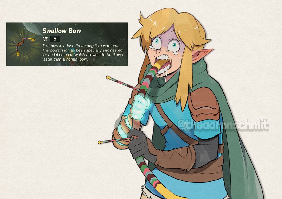 theaaronschmit's tweet photo. Uh, no, Link. I think that means-LINK, WHAT ARE YOU DOING?! STOP- https://t.co/EHp5CEKU0k