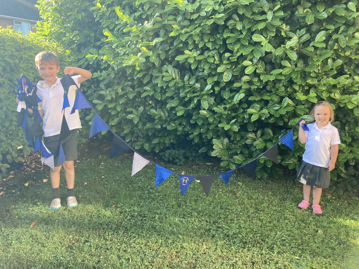 You call it lost properly, we call it bunting! <a href="/HogarthPS/">Hogarth Primary School</a>