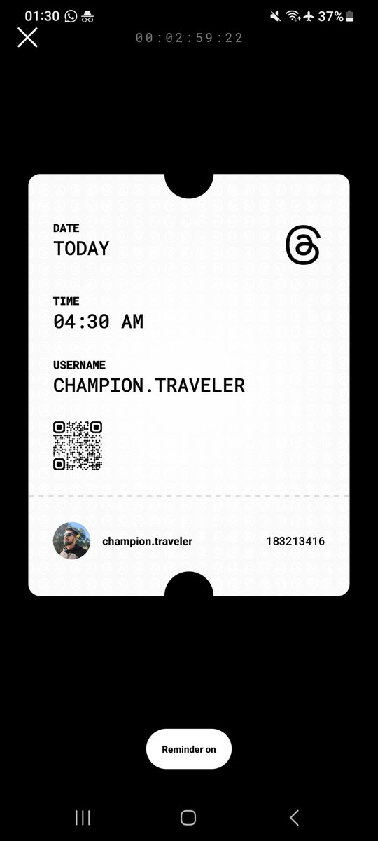 Threads by <a href="/instagram/">Instagram</a> 
Let's see what's coming up 
#ThreadsApp #instagram