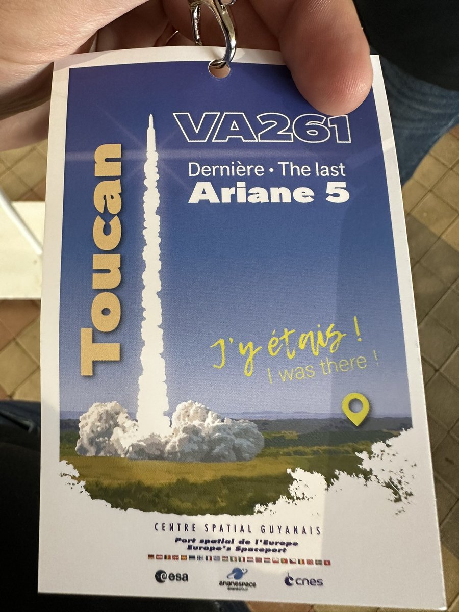 FRuhhammer's tweet photo. Go 🚀 #Ariane5 #VA261 https://t.co/oYbGYUC4et