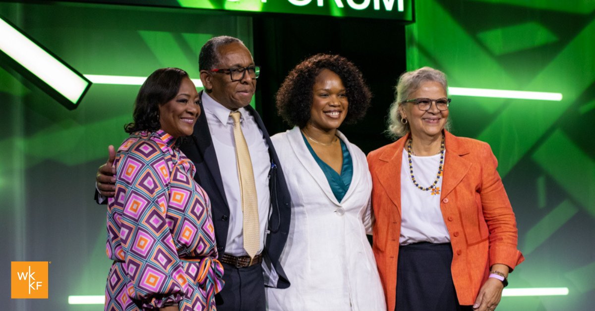 WK_Kellogg_Fdn's tweet photo. At the @essencefest, we hosted a panel discussion on investing in Haiti for lasting change as part of our #PocketsOfHope initiative to showcase locally led efforts making an impact in communities across Haiti

Learn more at https://t.co/h65R3CO5bV

#ESSENCEFest #EFPartner https://t.co/aPOEmQBYeM