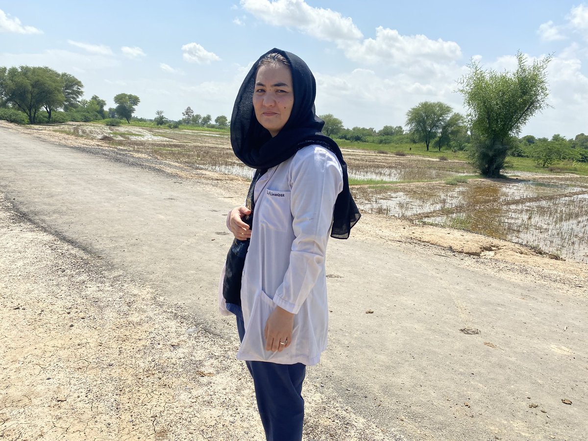 Last year during the devastating floods that hit pakistan. This picture was somewhere in Rajanpur South Punjab. We were on ground for days to provide health care to victims.