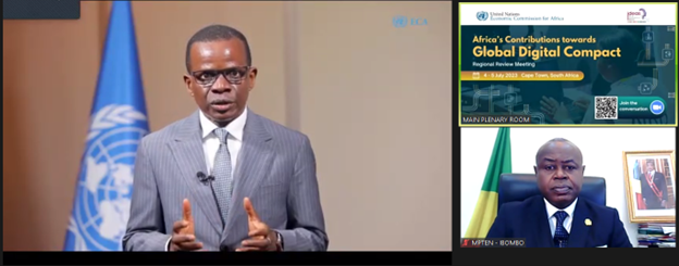 Top on the agenda during this week's regional review meeting on Africa’s Contribution to #GlobalDigitalCompact.  

🌐Infrastructure Dev't &amp; Access  
🏢 Digital Public Goods &amp; Commons  
🔐Data Protection &amp; Human Rights  
📚 Digital Skills building 

📝👉🏽 tinyurl.com/yxncr3e3