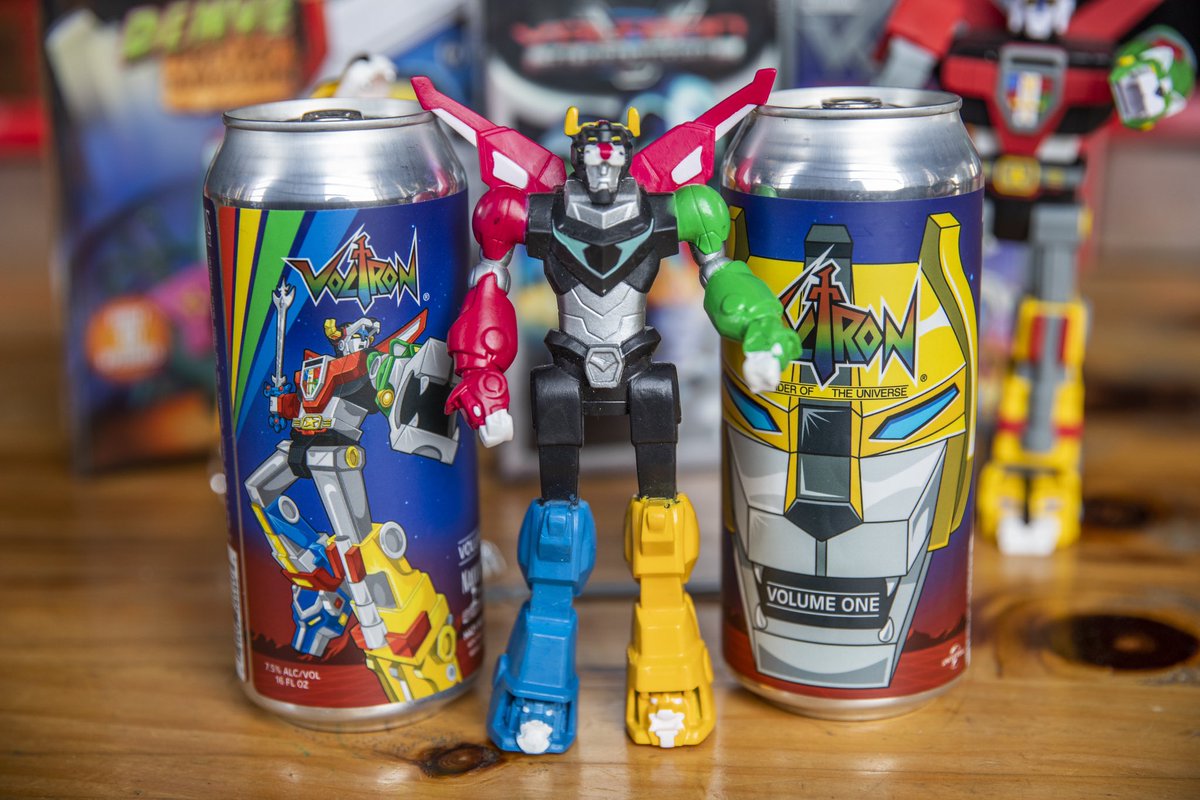 Voltron Volume One is BACK! We brewed and packaged a fresh batch and four-packs of 16oz cans are now available at the brewery and will be landing in stores statewide soon! Voltron Volume One is also on tap in the tasting room.