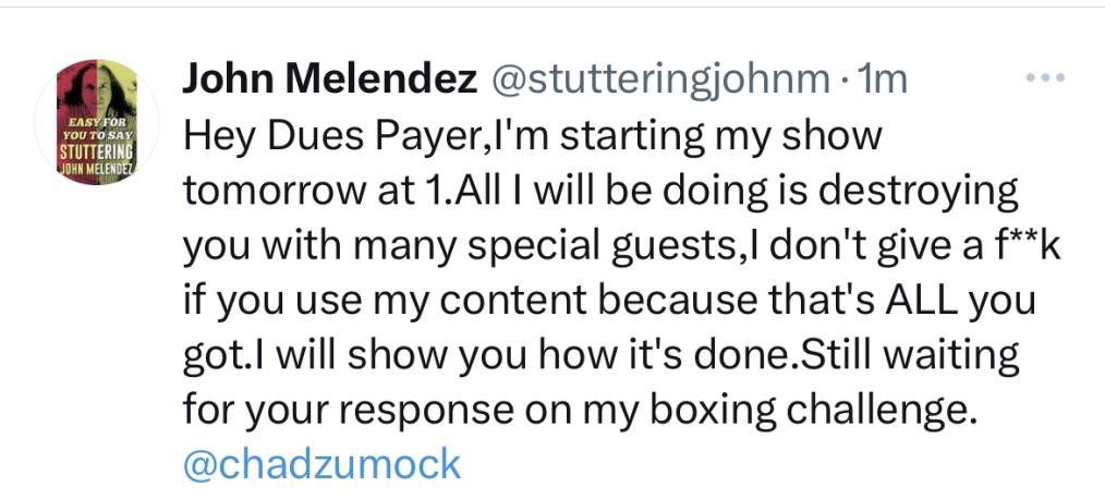shalomshuli's tweet photo. Johnny been chatting with one of your old mods and she has some very interesting stories. You should really treat people better pal. #SpecialGuests https://t.co/dBbm2A8TAE