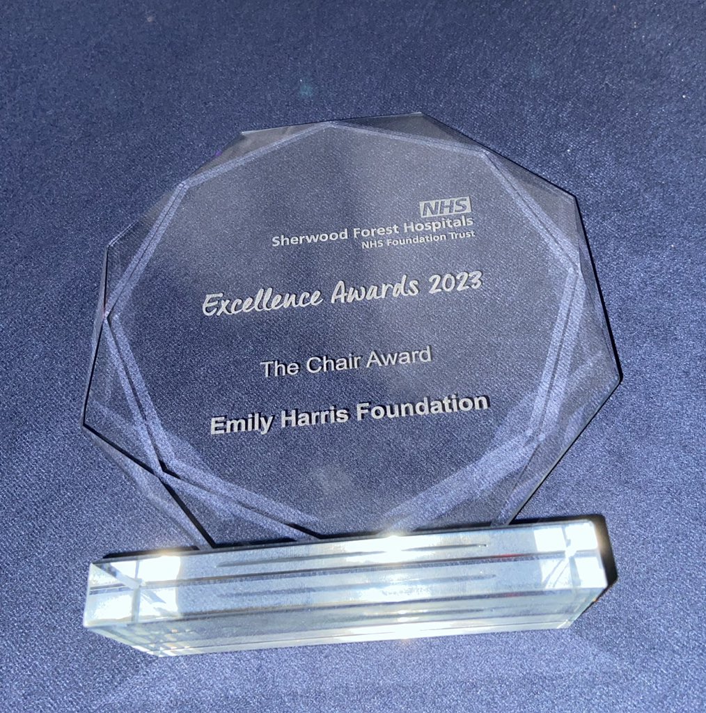 Thank you so much to Claire Ward for nominating us for her Chair’s Award - it’s a pleasure and privilege to do what we do! Thank you as always to all our supporters who make it possible! #TeamSFHAwards