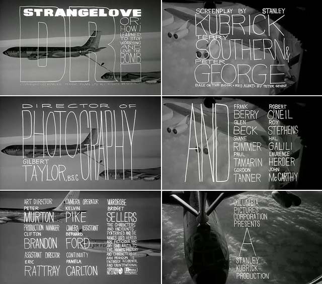 ArtoftheTitle's tweet photo. Pablo Ferro's hand-lettered opening sequence for DR. STRANGELOVE OR: HOW I LEARNED TO STOP WORRYING AND LOVE THE BOMB (1964)
https://t.co/FzQJ62CL6V
#PabloFerro https://t.co/RQB6moitnh