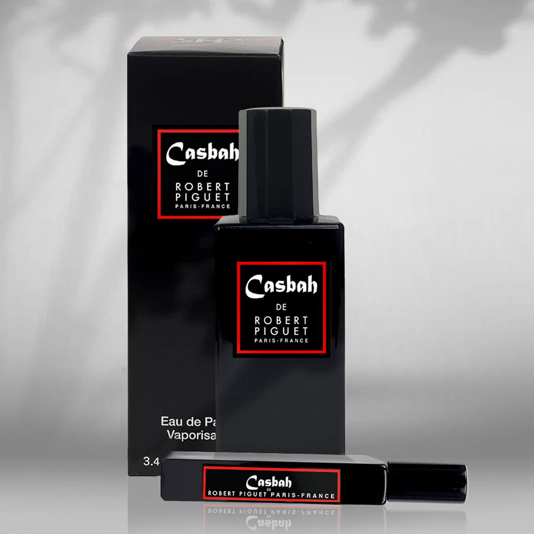 In ten short years, Casbah has captured the souls of fragrance lovers. From its indescribable tangy sweetness of angelica root and nutmeg to a heart of incense, orris and tobacco, Casbah delivers the true essence of the deeply mystical.