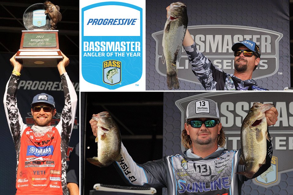 In the 53 years of awarding the title, 26 pros have won B.A.S.S. AOYs, and <a href="/BrandonPalaniuk/">Brandon Palaniuk</a> became the 12th to win more than one, pairing his trophy from 2017 with last year’s.

Since none of the top 10 this year have an AOY, odds are a 27th pro will hold the coveted trophy, and