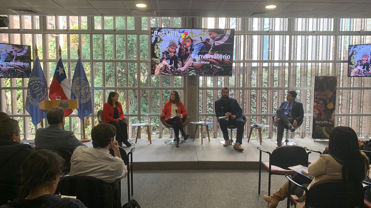 📣Estamos en la actividad ¿ Cómo se vinculan las empresas en la niñez y adolescencia? En <a href="/OITconosur/">OIT ConoSur</a>