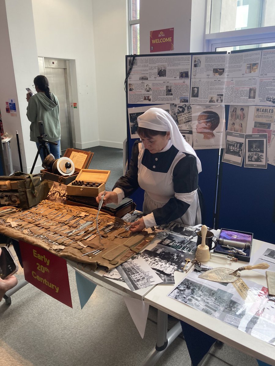 LGreene68's tweet photo. What a wonderful time we had today @UoS_HealthSoc celebrating #NHS75 #bigtea thank you to everyone involved @MargaretRoweUoS @neilwithnell @naomi1806 @miiCAREuk @GKowalskiuk @VHalliwellOT @Patcook1035512 @SimTechLee https://t.co/Pp1LkiqCJ1