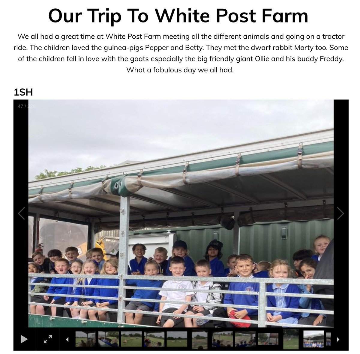 BHPSMansfield's tweet photo. Year 1. Our trip to White Post Farm. The children had a fabulous day meeting, holding and feeding the animals. #1SH
Look on the school website for all our photos. https://t.co/ryWokP5GKu
