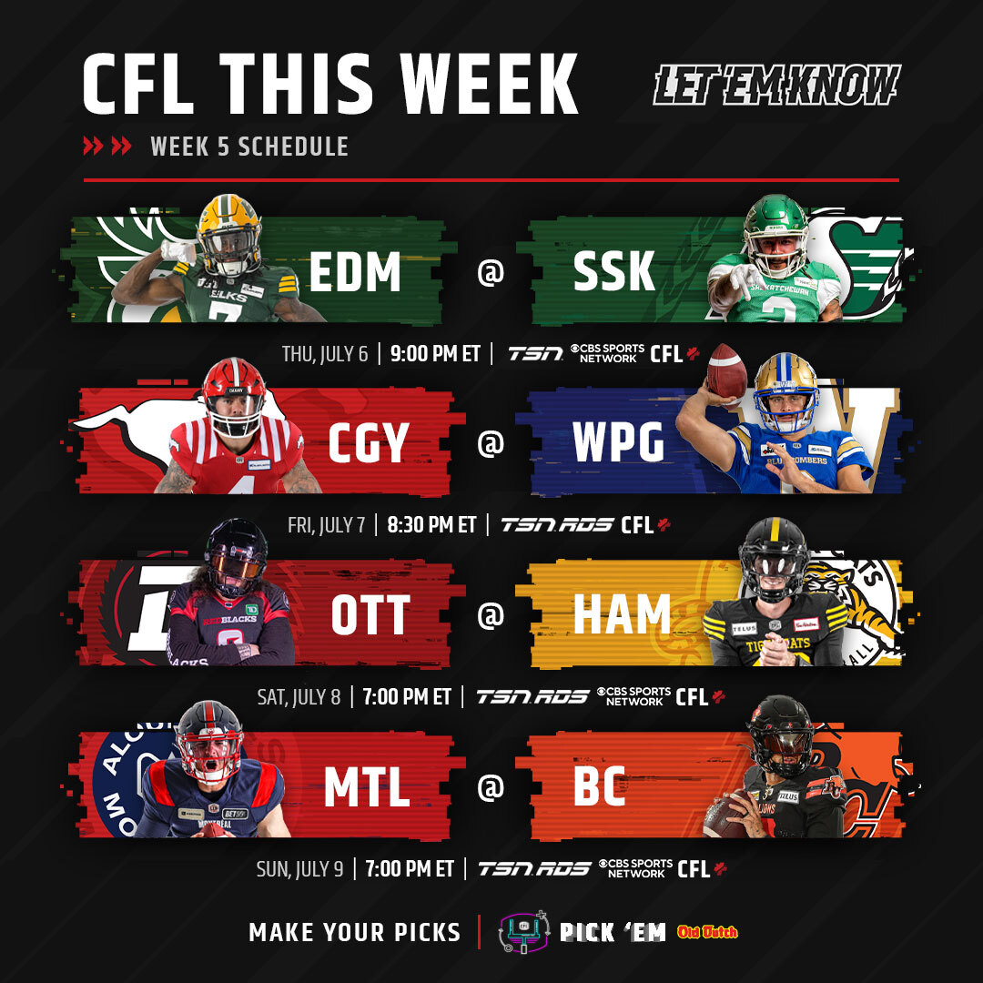 CFL on Twitter "More Football Tomorrow 🔜 https//t.co/FRIAdRtvhr CFL