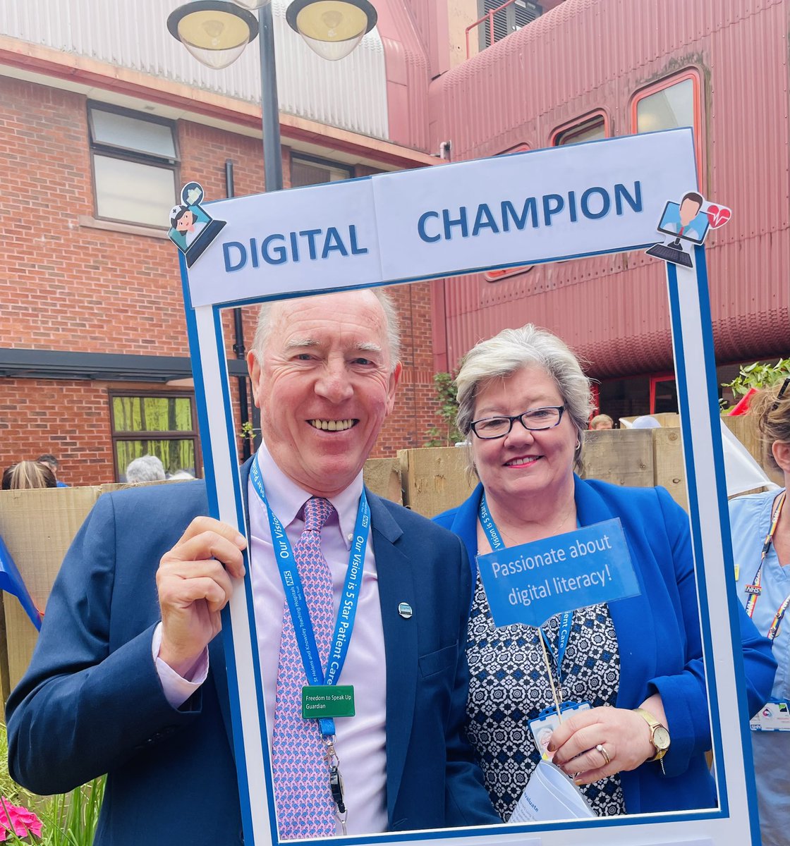 ericasmart's tweet photo. Got a couple of new Digital Champions today @MWLNHS #LetsGetDigital #DigitalChampion #DigitalCEO #DigitalChair #NHS75 https://t.co/8Wg9TnfLVl